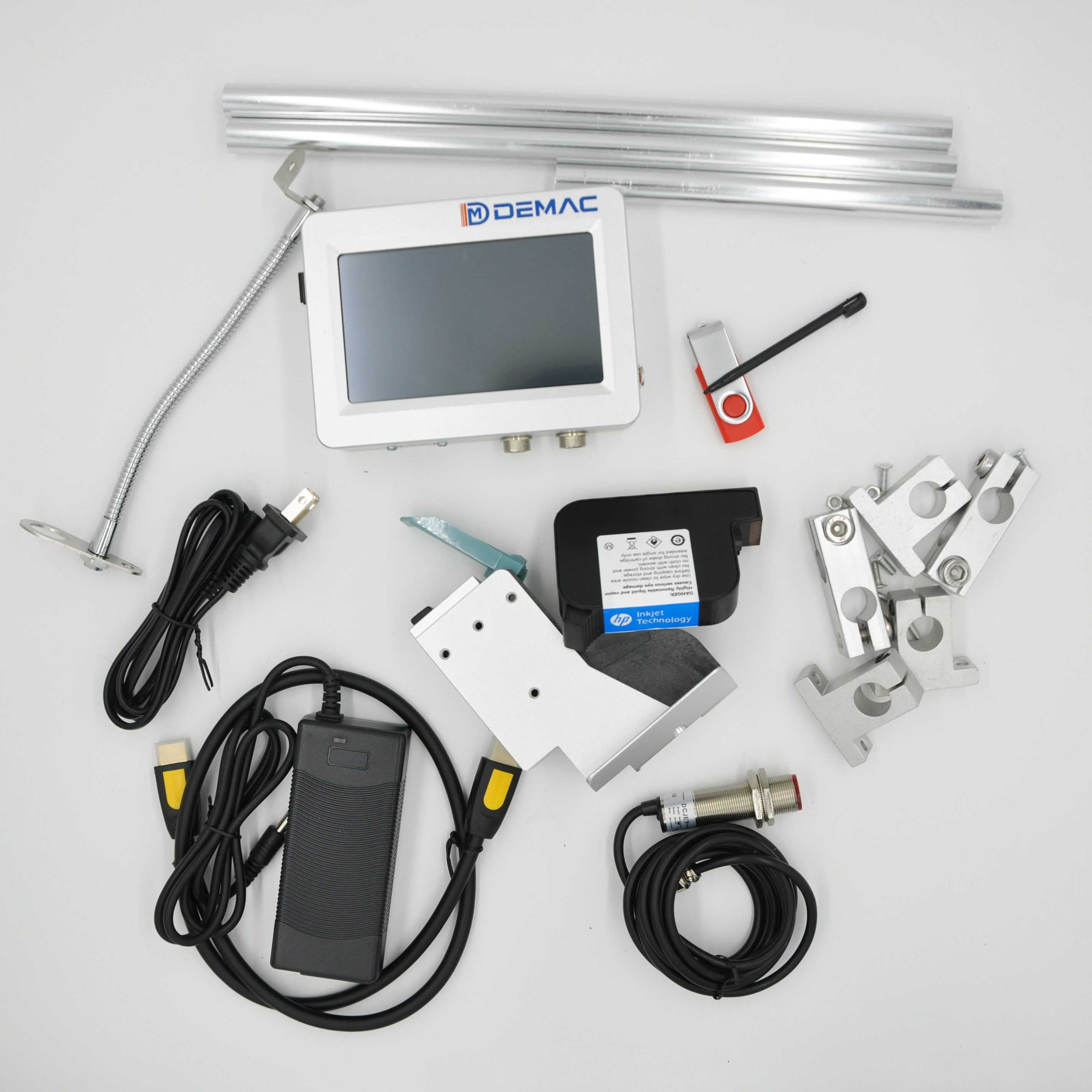 Online Thermal Inkjet Printer J511 Continuous Inkjet Printer TIJ Printer Inkjet Coding Machine
