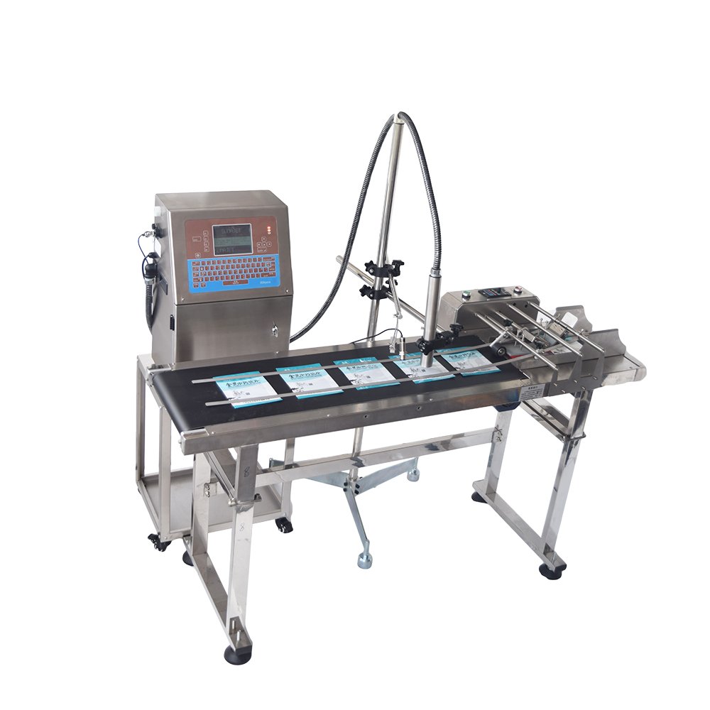 cij automatic continuous spray inkjet pet bottle batch code expiry date coding machine printer coder