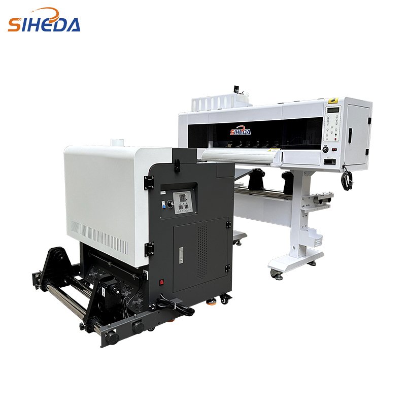 Siheda 24 inches 60cm dtf printer tshirt heat transfer film pigment ink inkjet roll to roll dtf printer kit i3200 dtf printer