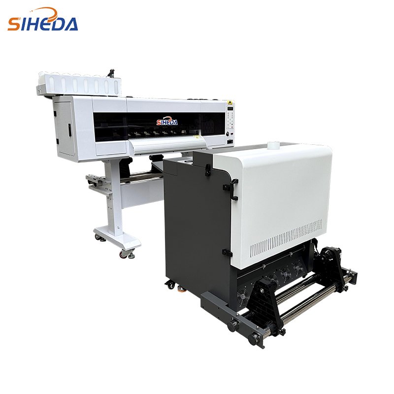 Siheda 24 inches 60cm dtf printer tshirt heat transfer film pigment ink inkjet roll to roll dtf printer kit i3200 dtf printer