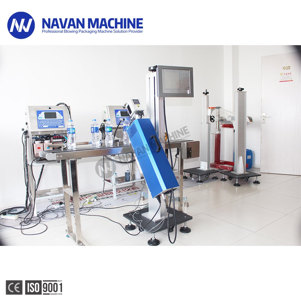 NAVAN Professional CO2 Code Printer Laser Marking Machine Hot Coding Ribbon Expire Batch Coding Print Expiry Date Batch Number