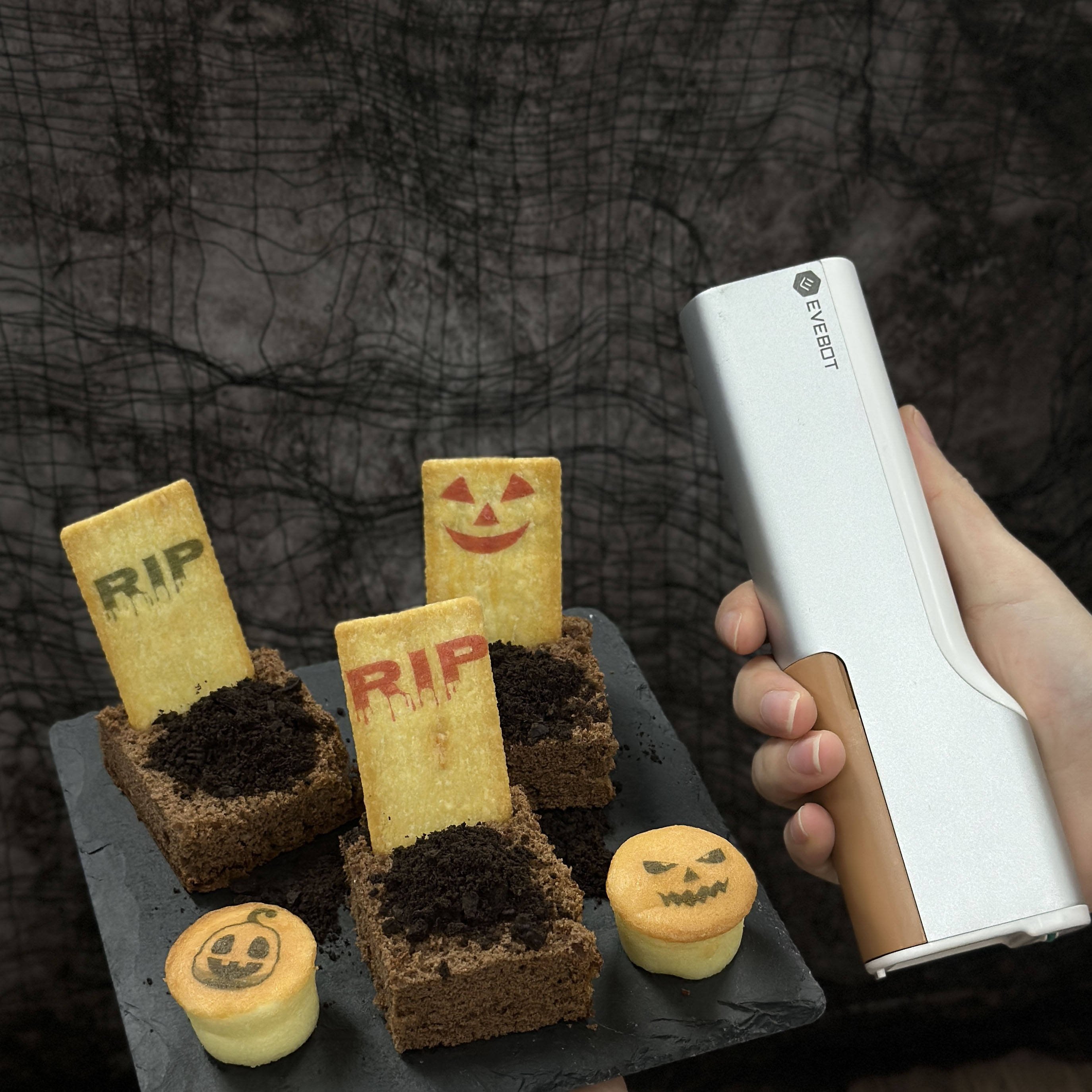 DIY All Surfaces Printer for Restaurant Food Coffee Cake Pastries Macaron Edible Ink Printer Pen Food Printing Machine
