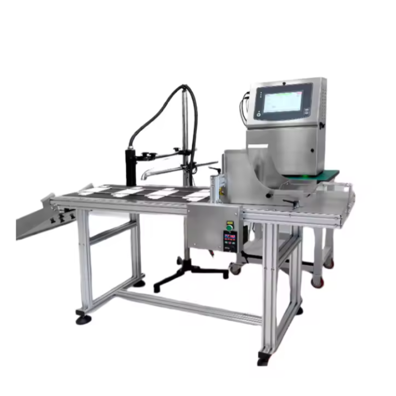Industrial inkjet printer for food bags drink bottles print batch number and expiration date