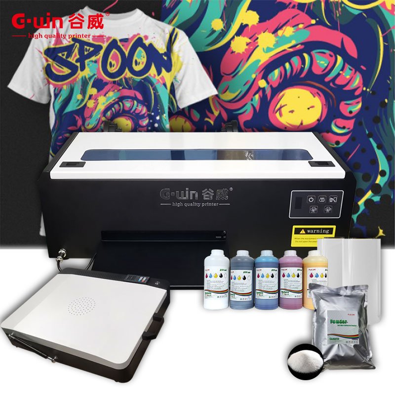 G200 Mini DTF Printer Epson L805 A4 Size DTF Printer Sublimation Pigment Ink Multicolor Automatic Digital Printer New Condition