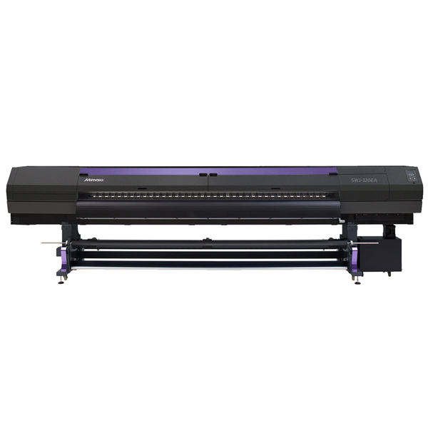 Inkjet printer Eco solvent ink 4 heads with 2 staggered configuration SWEJ-320EA 3.2 meter wide solvent printer