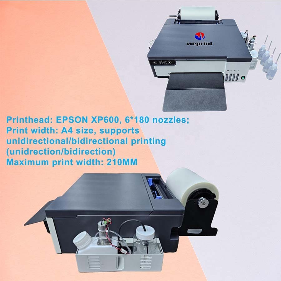 New est XP600 Head Mini Inkjet Printer Direct To Film Printer A4 DTF Printer Printing Machine for T Shirt Printing