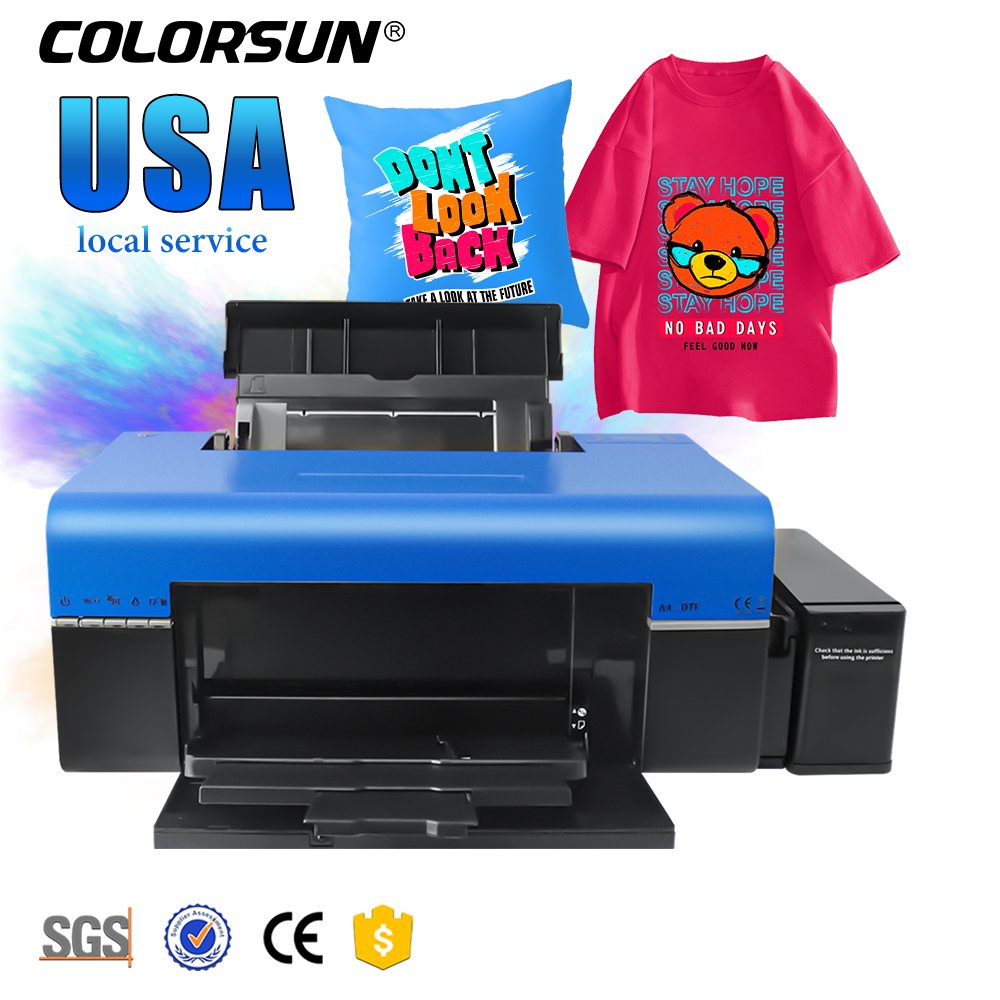 New upgrade promotional price L805 DTF Printer A4 Dtf Printer Printing Machine Heat Transfer PET Film T-shirt Printer