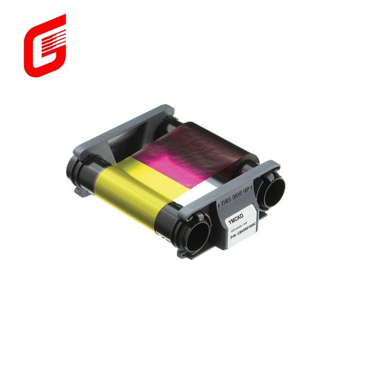 High quality compatible CBGR0100C 100 prints Evolis Badgy100 and badgy 200 id card printer Color Ribbon