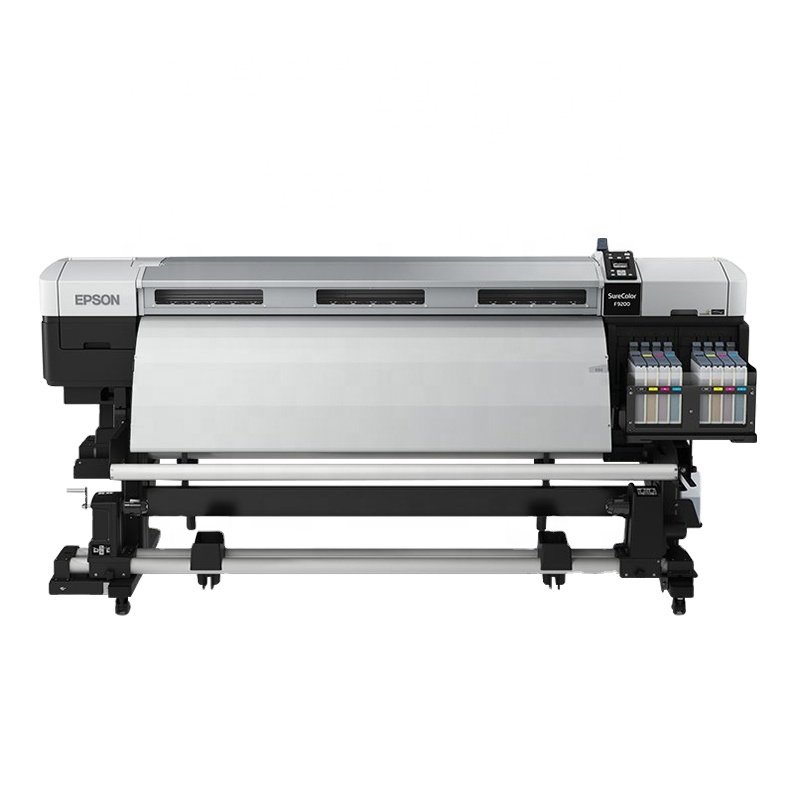 Used Surecolor F9280/f9380 Large Format Inkjet Printer With Used Epson TFP Print Head And Take Up System