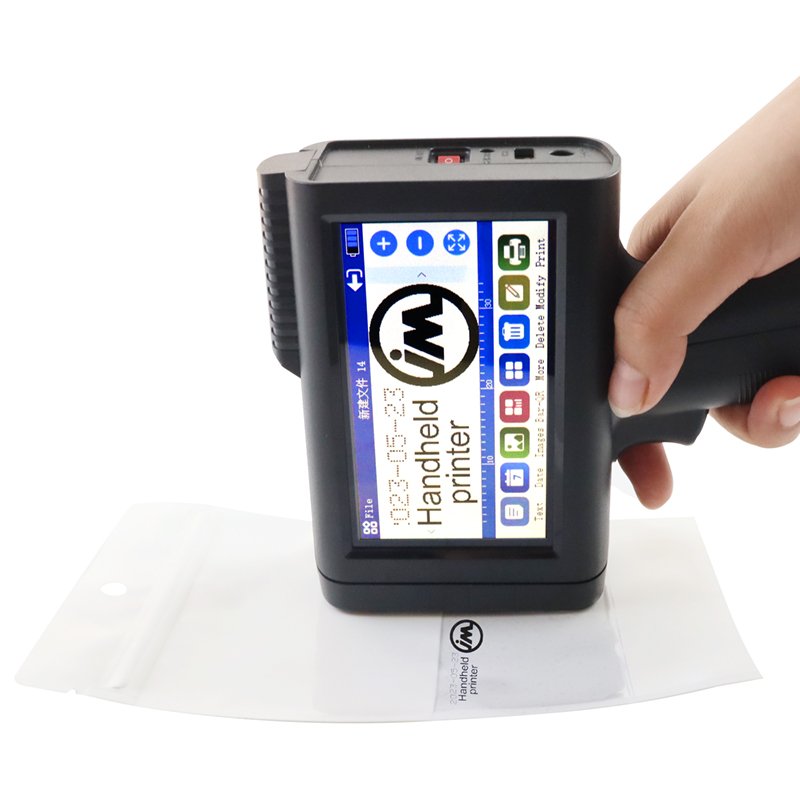 Printer Online Plastic Logo Bag Label Round Objects Expire Date Coding Machine For Printing Expiration Date