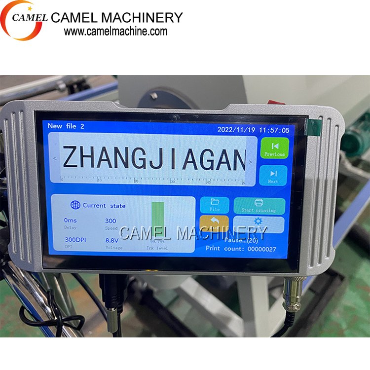 Easy Operate Inkjet Printer for Plastic Pipe/Pvc Pe Pp Ppr Pert Pipe Inkjet Printer/Ink printer Laser marking printer