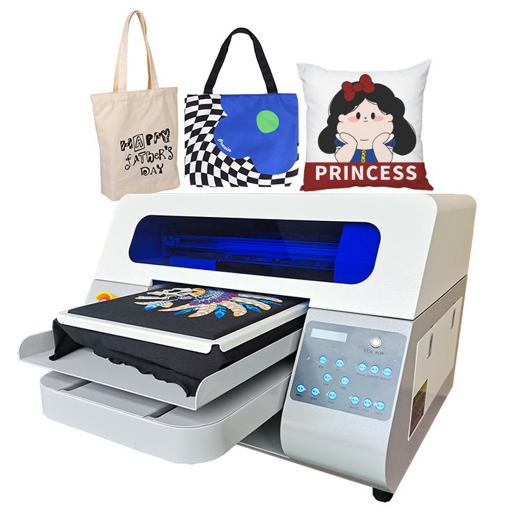 Cheap Price Industrial T Shirt Clothes Textile Printing Machine A3 DTG Garment Digital Inkjet Printer