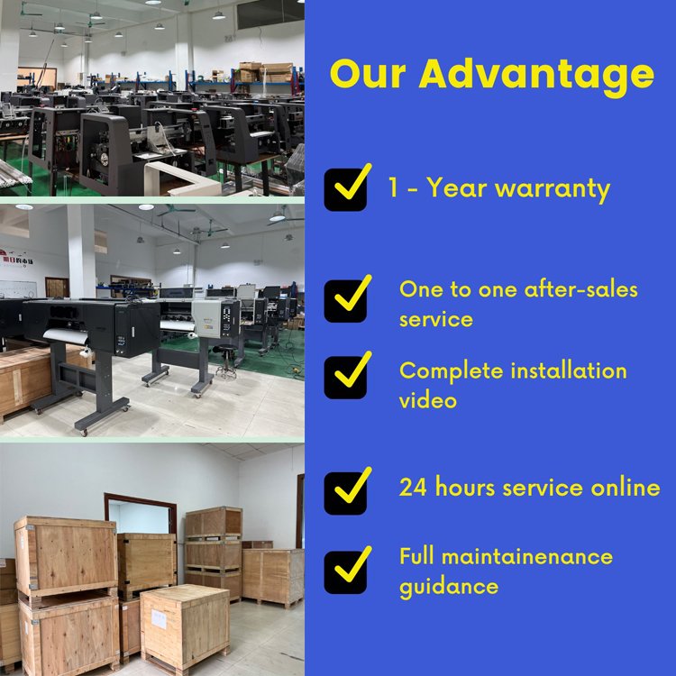 impresora dtf 60cm 4 head dft printing machine dtf printers and shaker system