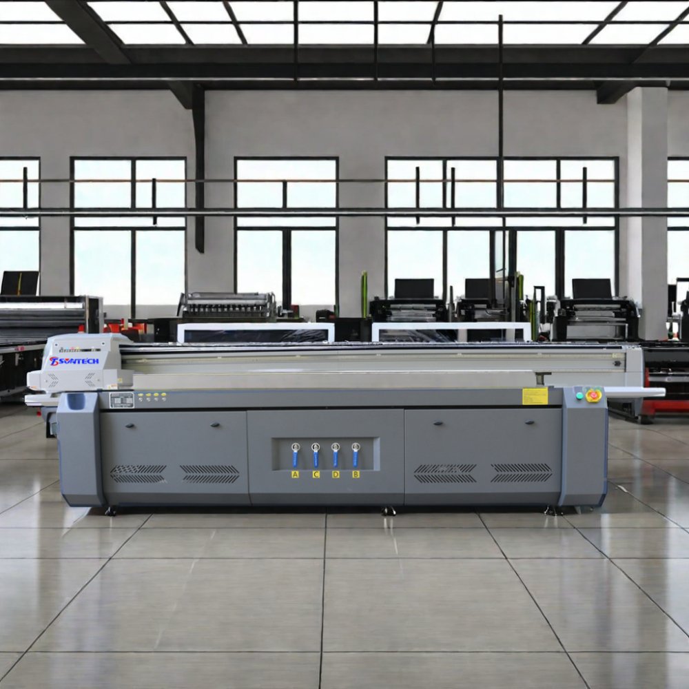 High efficiency industrial printing advertising printing 3.2*2.5m inkjet printer