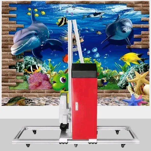 Cement 3d Concrete Printer Wall Rendering Machine for House 50 Inkjet Printers Mass Production Provided XP600 Flatbed Printer