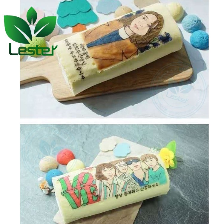 LSTA4-F64 Fast Printing Speed Work Stably Edible Food Macaron Printer Photo Directly Printing Chocolate inkjet Printers Machine
