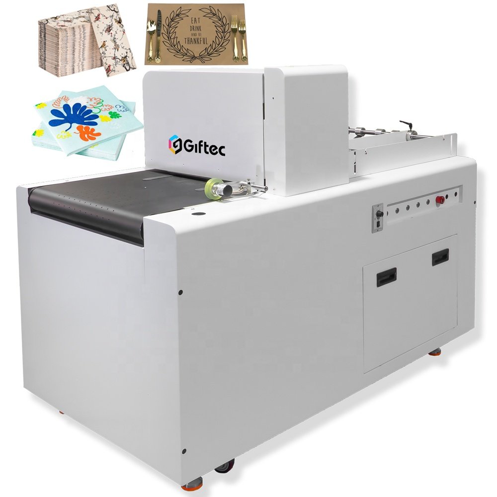 Newest A3 Flatbed Printing Machine Multifunctional Single Pass Inkjet Printer for Packaging Paper Bag Cup Giftbox Customized