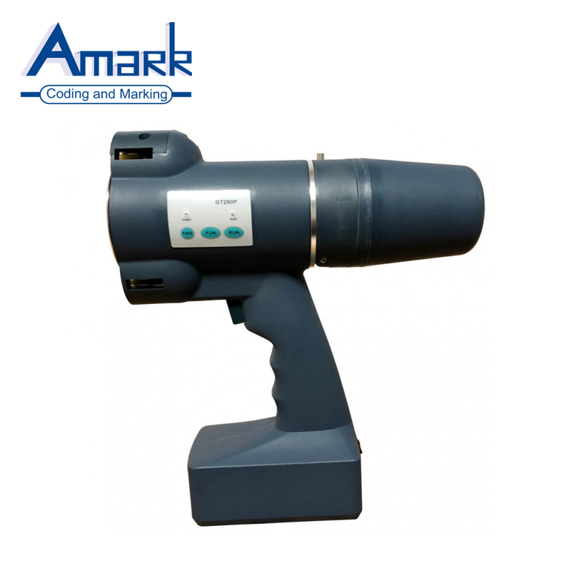 DOD Large Character Handheld Inkjet Printer for Date Lot Number Code GT250P (16 Msg) Hand Held Ink-Jet Printer