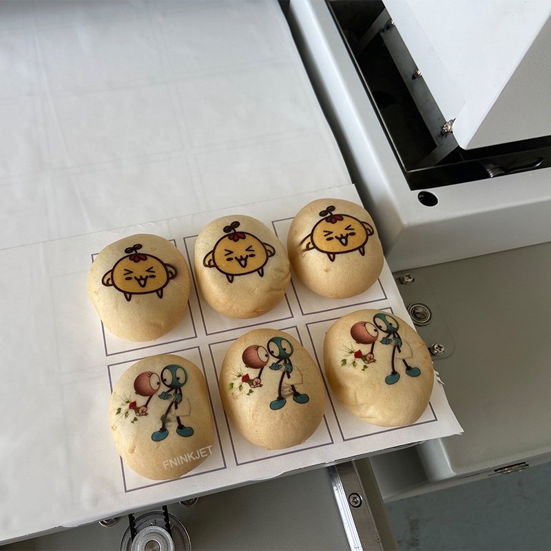 XP600 Head 24 Pass High Speed Newest A3 Food Printer Edible Ink Food Color Printer for Sale