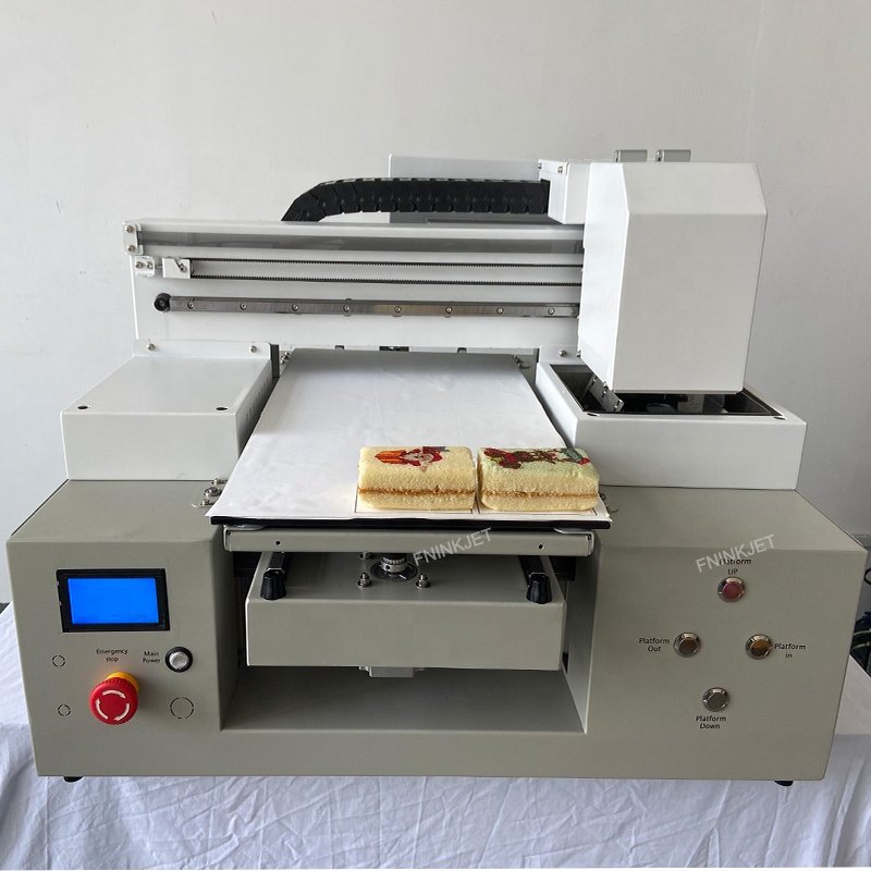 XP600 Head 24 Pass High Speed Newest A3 Food Printer Edible Ink Food Color Printer for Sale