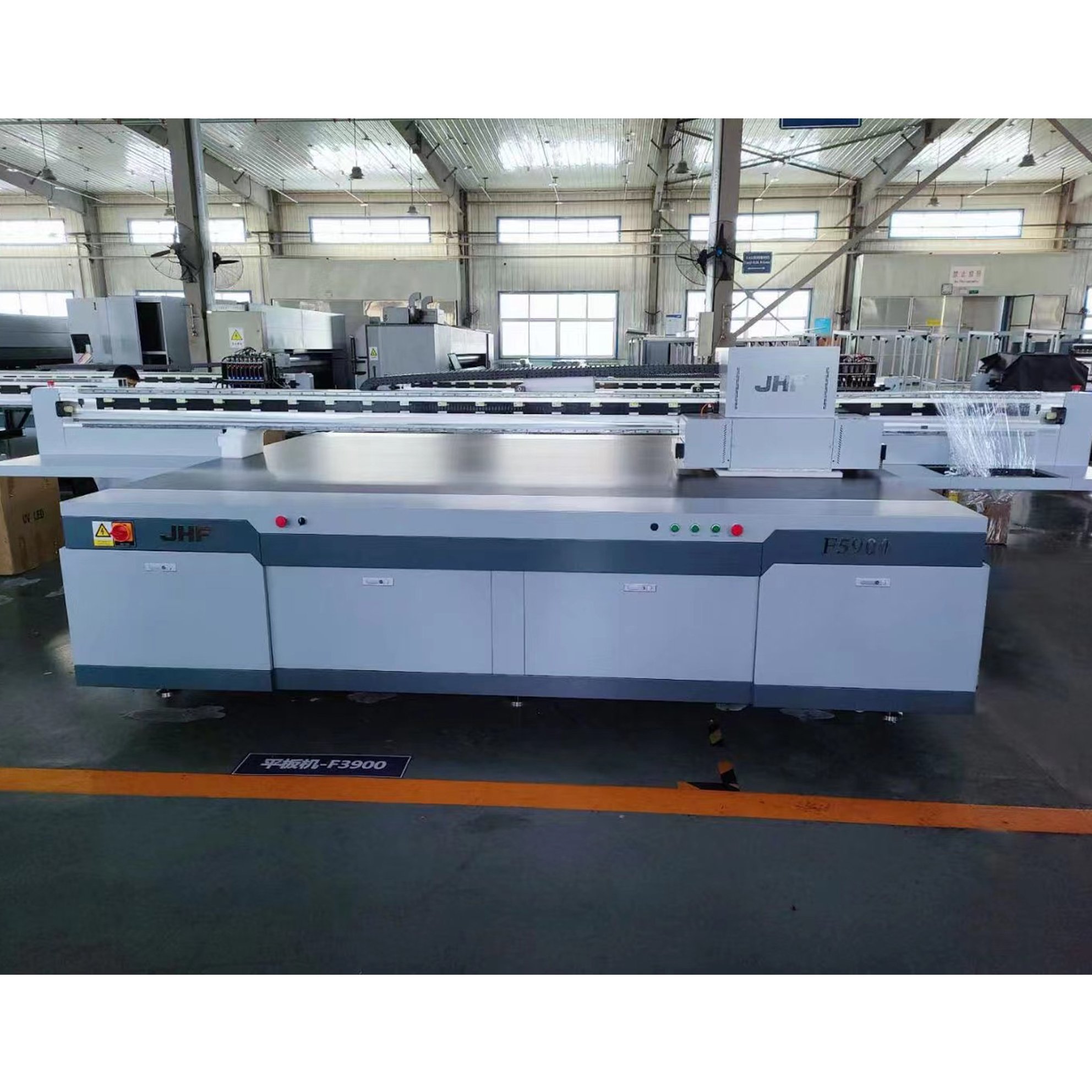 JHF Large Format Tile/Plastic Board/ Background Wall/Decoration Wallpaper/Carpet Inkjet Flatbed Uv Printer