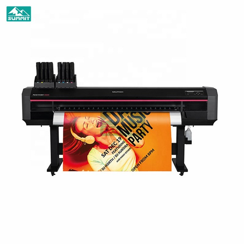 Original Mutoh XPJ-1682SR Printer with 8 Color Eco Solvent Ink