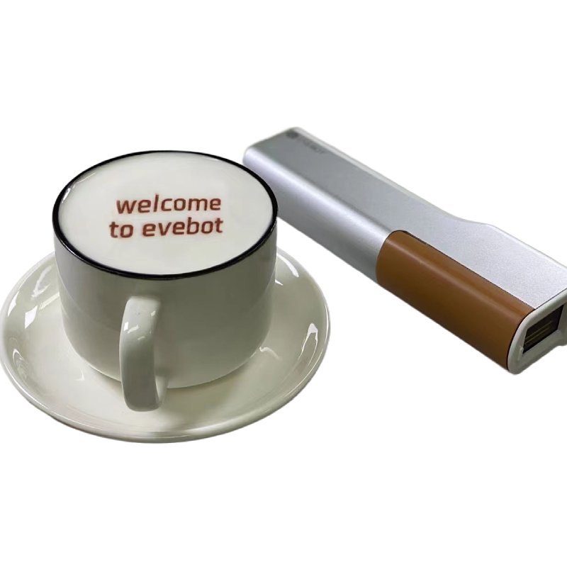 Evebot portable edible mini printer small machine for printing bread/cookies/coffee/cake