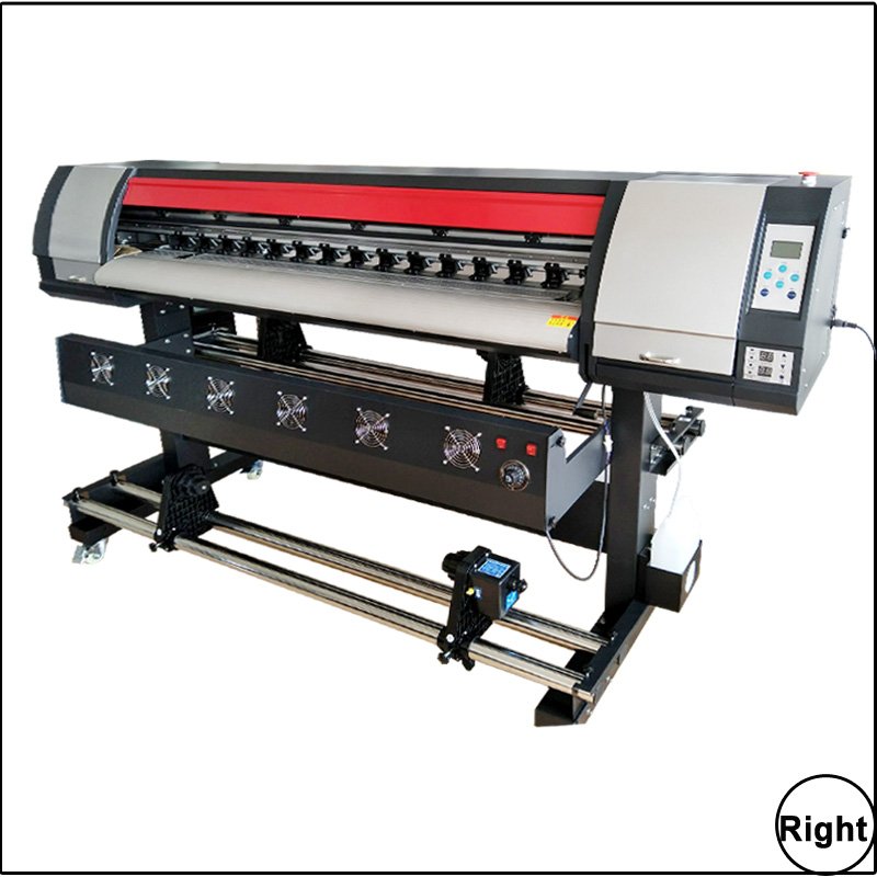 I3200 Xp600 Inkjet Printer For Flex Banner Vinyl And Canvas 1.8M Eco Solvent Billboard Printing Machine
