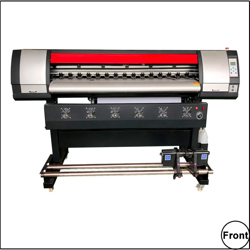 I3200 Xp600 Inkjet Printer For Flex Banner Vinyl And Canvas 1.8M Eco Solvent Billboard Printing Machine