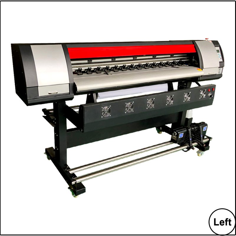 I3200 Xp600 Inkjet Printer For Flex Banner Vinyl And Canvas 1.8M Eco Solvent Billboard Printing Machine