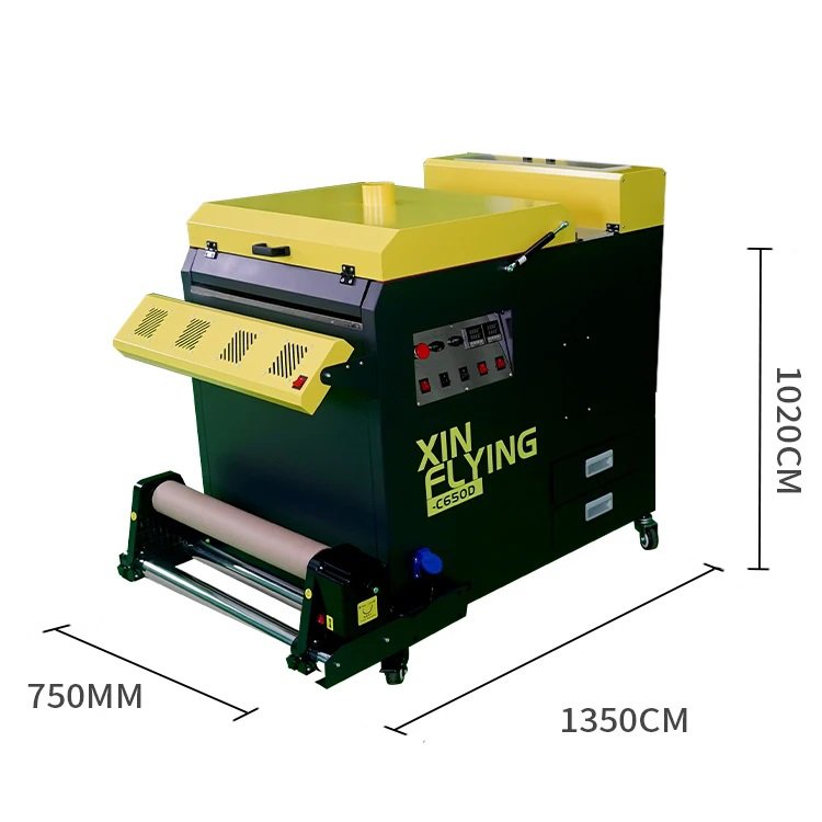 US local after-sale service automatic dtf printer with 2 heads i3200 24inch dtf inkjet printer with shaker