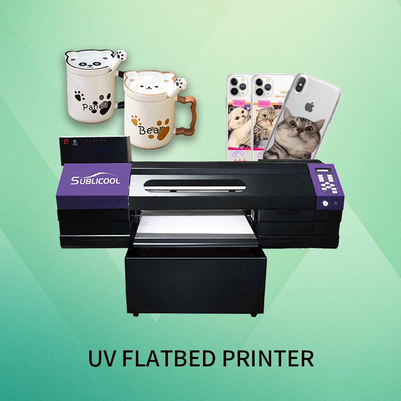 SUBLICOOL Large Format 600cm UV DTF A B Film i1600 Printhead Crystal Logo Roll To Roll UV DTF Sticker Printer With Laminator