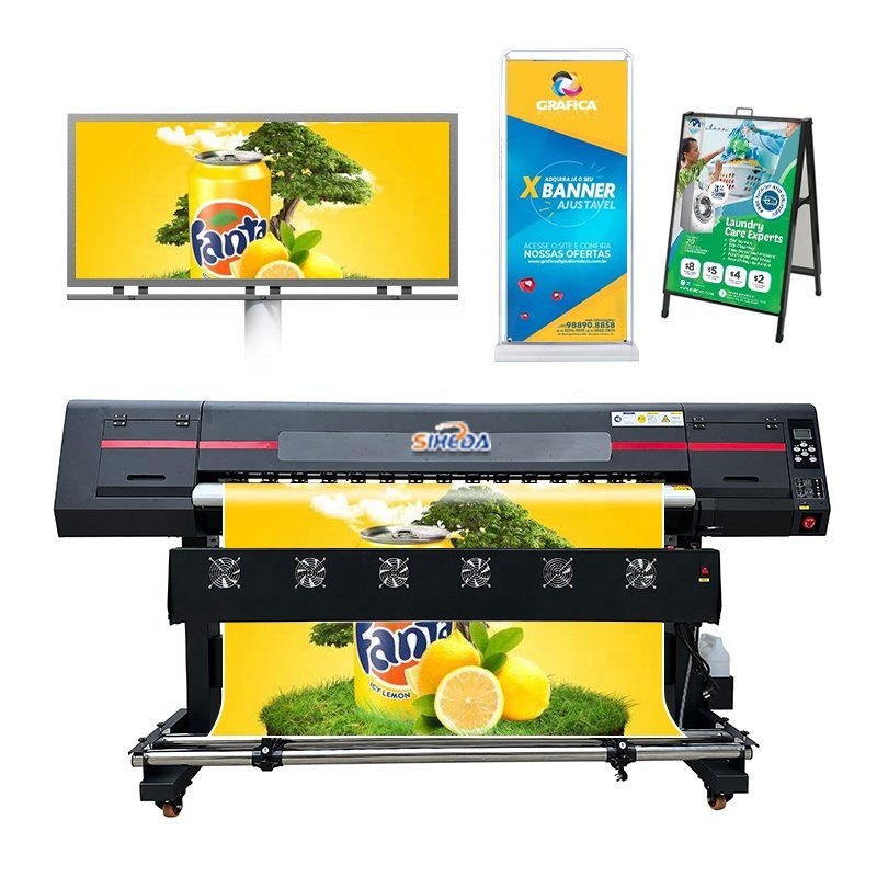 Siheda Original Factory Can Customize 1.6m Eco Solvent Printer Digital Printing Machine