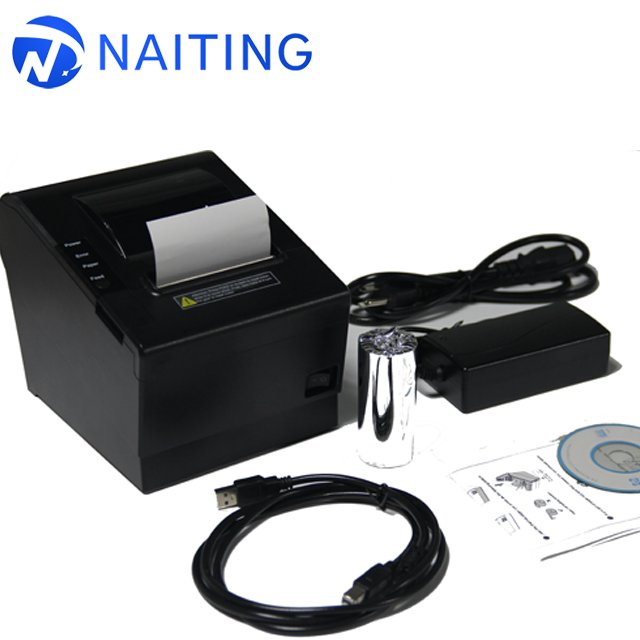 China Manufacture Naiting USB Lan Port POS 80mm Receipt thermal POS printer
