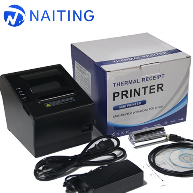 China Manufacture Naiting USB Lan Port POS 80mm Receipt thermal POS printer
