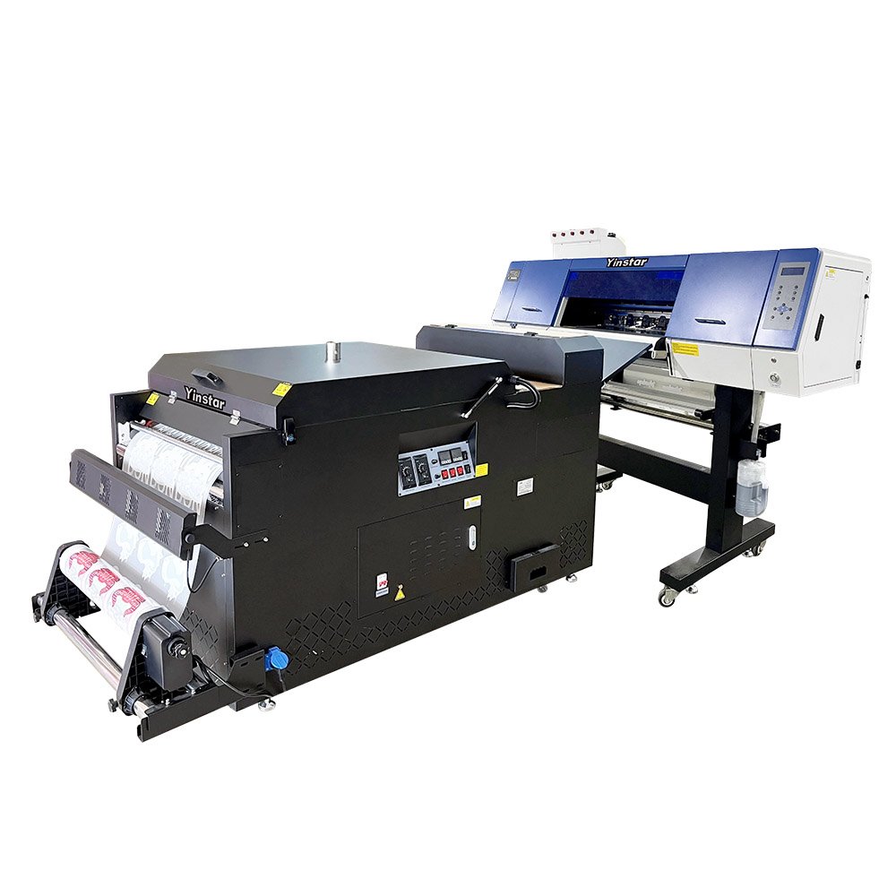 Low Price Dtf Printer For 60cm Printing Machine 24inches With Dual Xp600/i3200 Heads For Tees Shoes