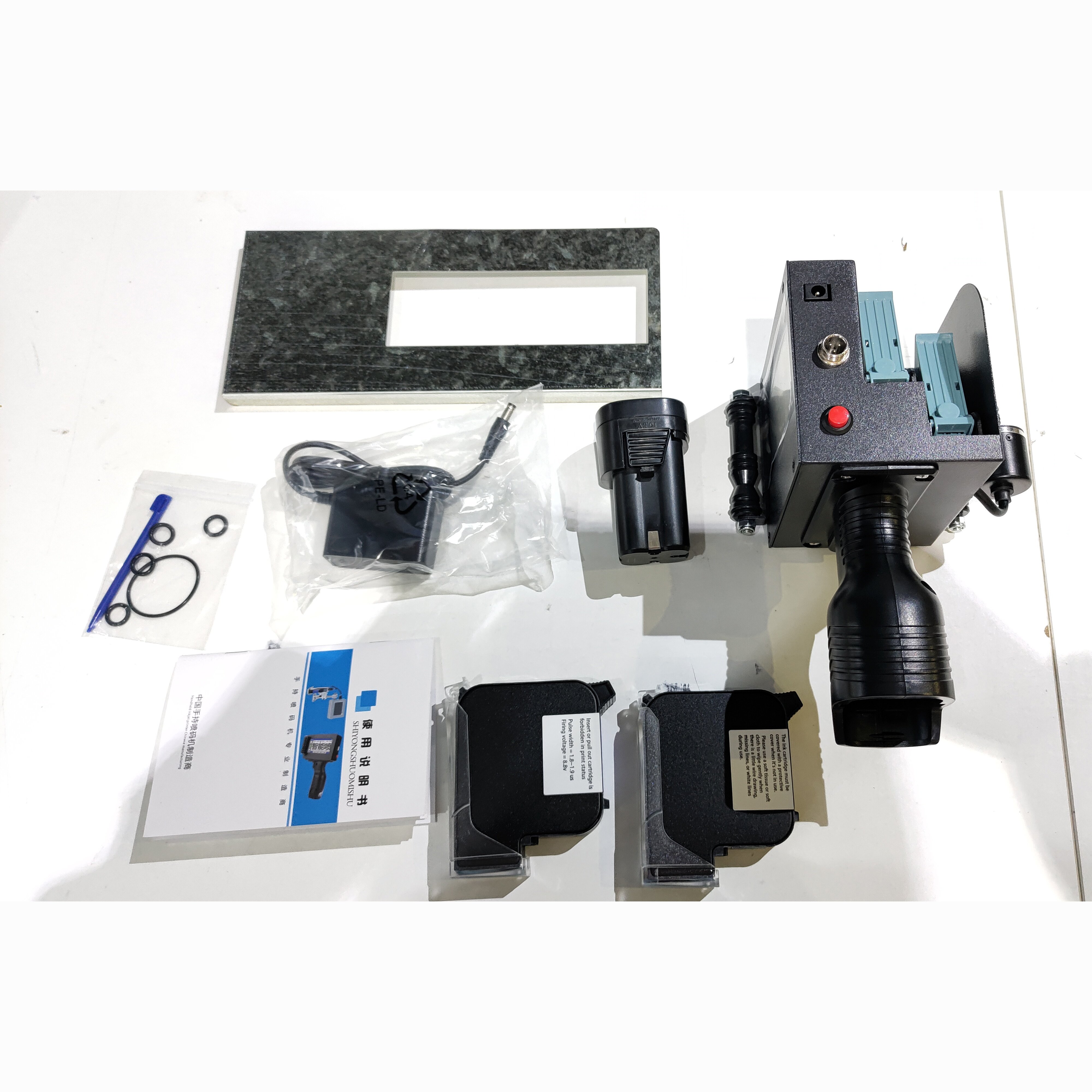 Handheld 50.8mm DTG Printer with Multif Colors TIJ Technology Inkjet for Manufacturing Plant Fast Dry Ink