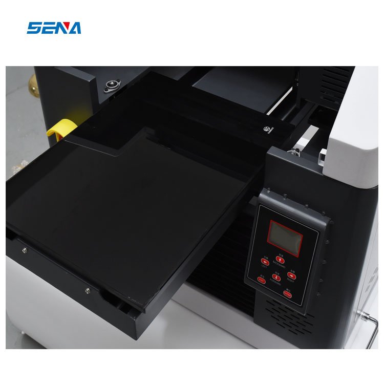 Inkjet Printer A3 size with XP600 head UV flatbed printer 30*45cm 3d small business idea for metal phonecase acrylic PVC ID card