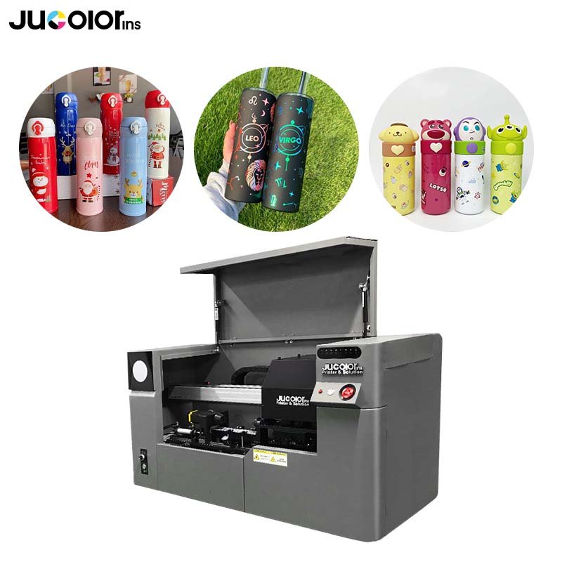 Cylindrical inkjet printers for glassware stadium cups tumblers printer cylinder printer gen5