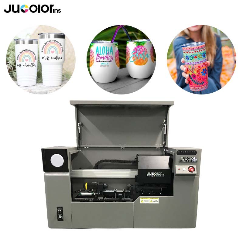 Cylindrical inkjet printers for glassware stadium cups tumblers printer cylinder printer gen5