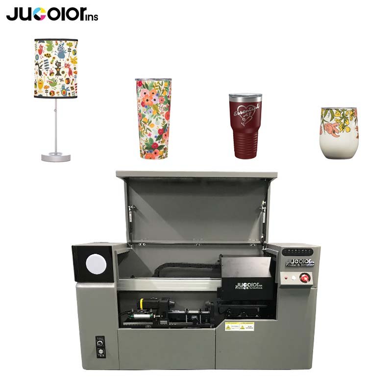 Cylindrical inkjet printers for glassware stadium cups tumblers printer cylinder printer gen5