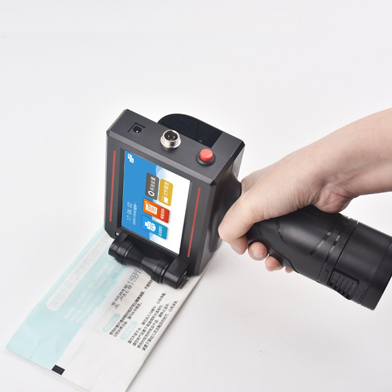 Portable Automatic Inkjet Printer Date Code Carton Tshirt Printer T-shirt Printing Machine Handheld Inkjet Printer for Bottle