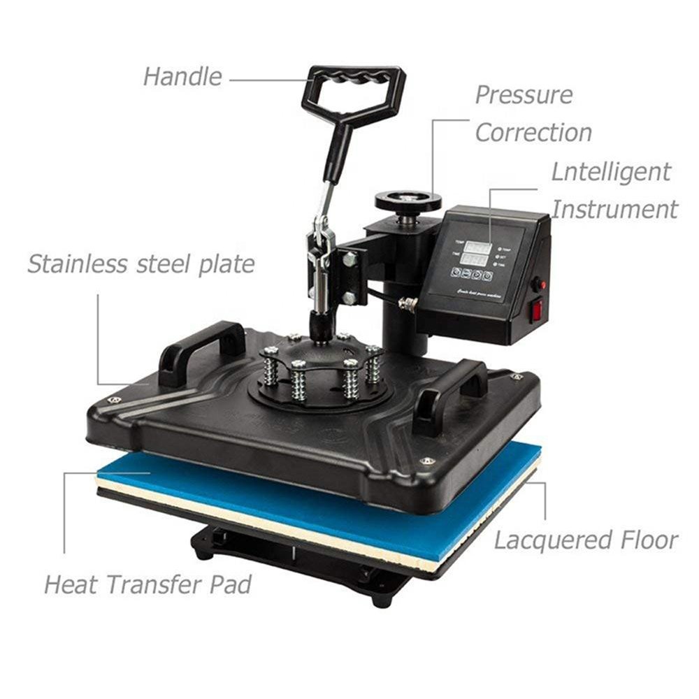 Wholesale High Quality Multifunctional Heat Press Machine Digital Temp Controller Flatbed Inkjet Printer