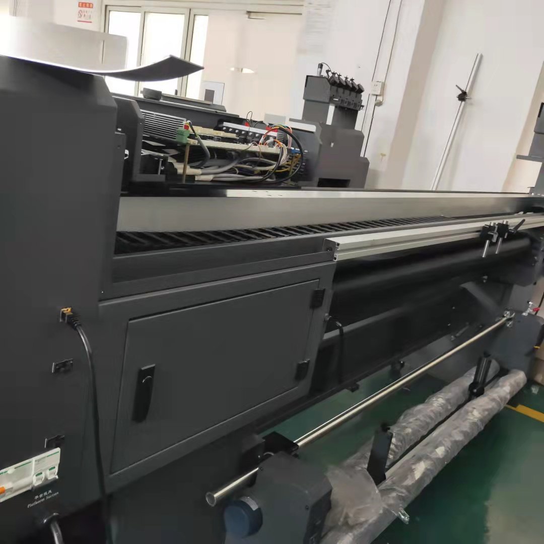 Myjet 1.8m 6ft Uv Hybrid Roll and Plates Leather Printing Machines L1800 Digital 3d Hybrid Uv Inkjet Printers