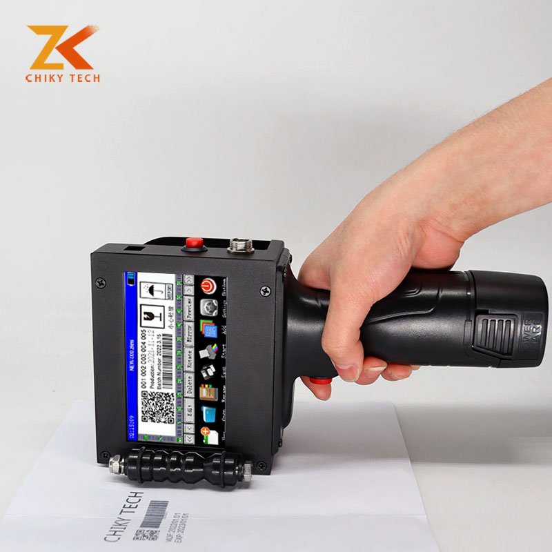 Suppliers Upgraded 10Mm 12.7Mm Fast Dry Portable Handheld Inkjet Gun Printer