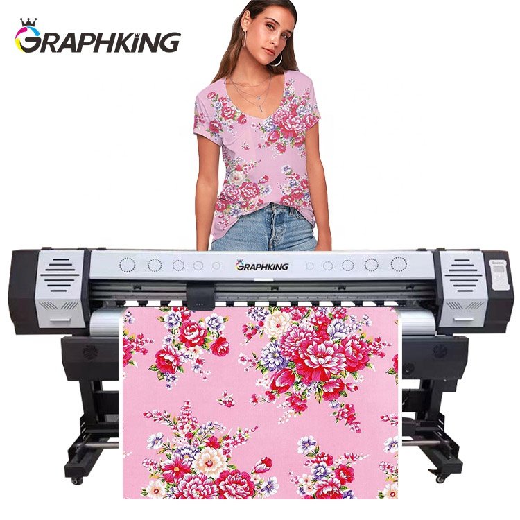 cheaper price factory direct sale fabric all color polyester cotton heat transfer dye sublimation printer for garment shop