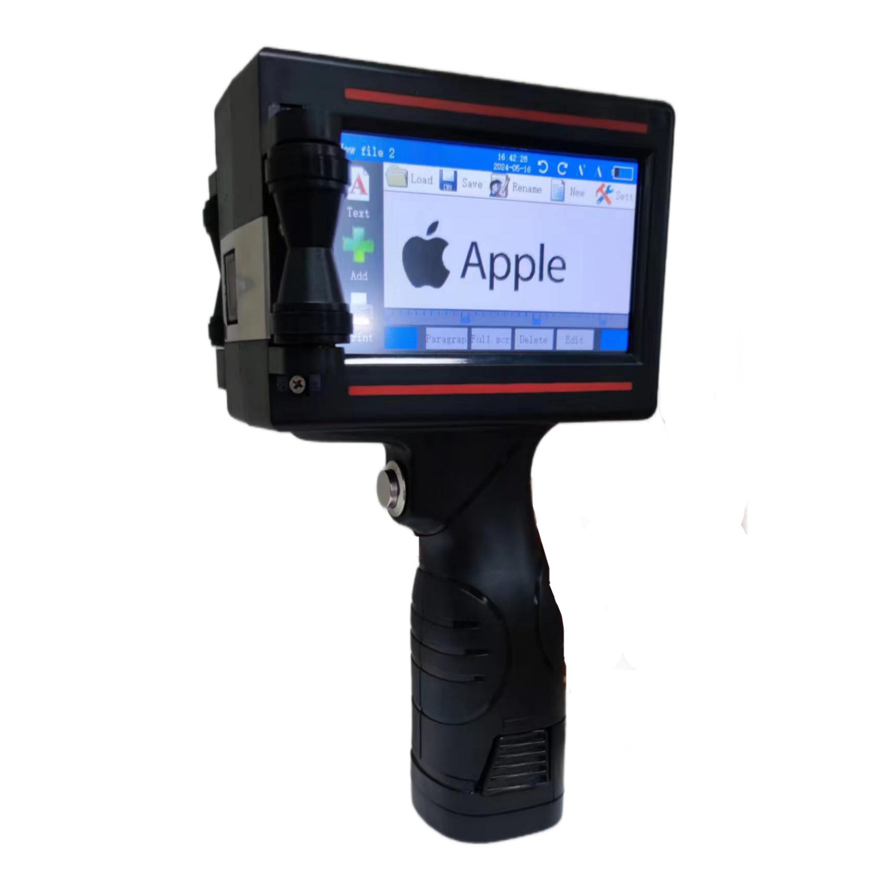 Basic 2024 new model handheld portable inkjet printer for expiry date/text/logo/ number batch coding OEM printing machine