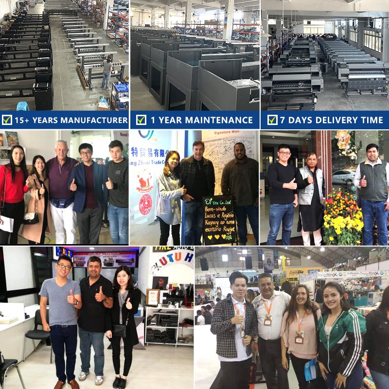 high resolution printing KINGJET KJ-1802E eco solvent PP sticker inkjet printer