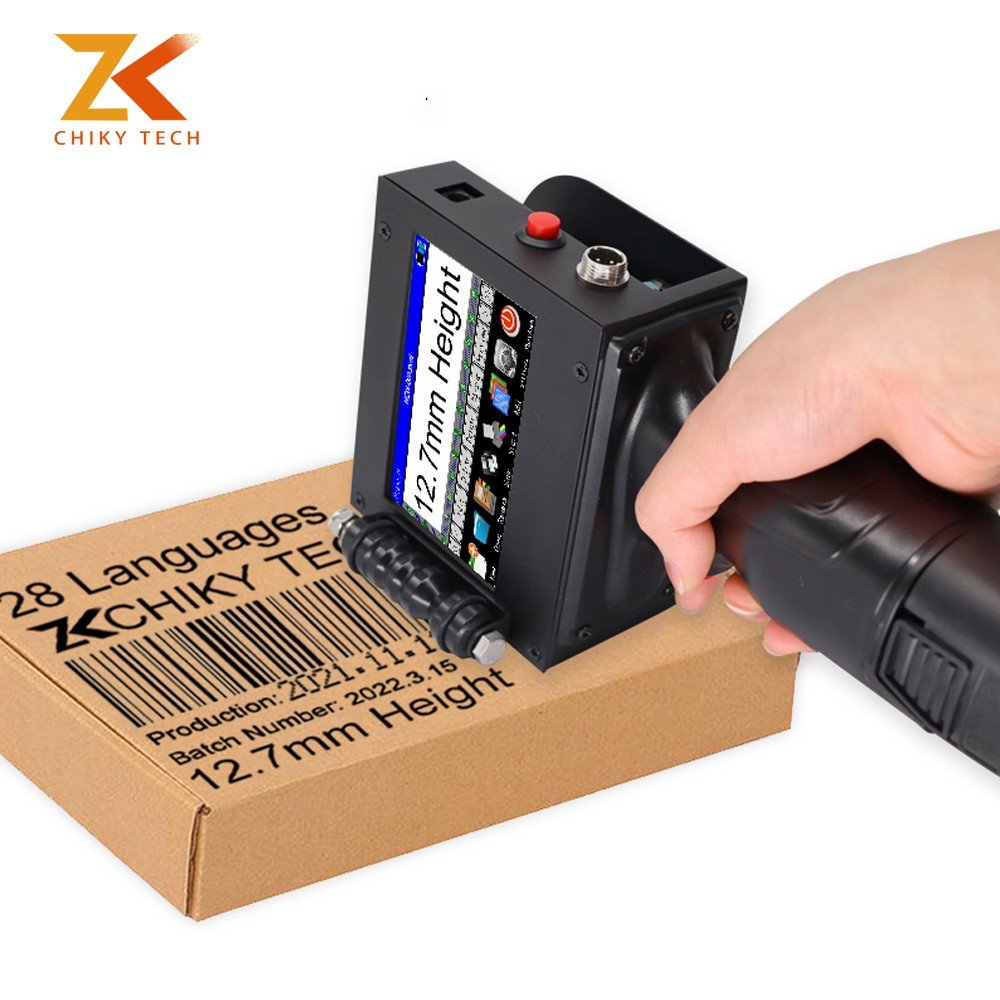 CHIKYTECH Russian Variable QR code handheld inkjet printer