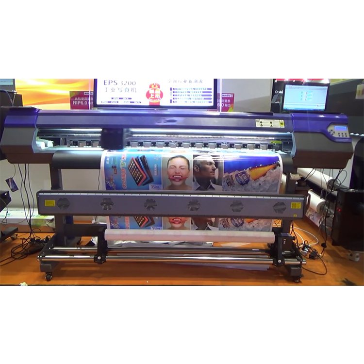 Multicolor Heyme Single Head 1.6m Eco Solvent Inkjet Printer